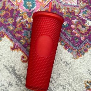 Starbucks red tumbler